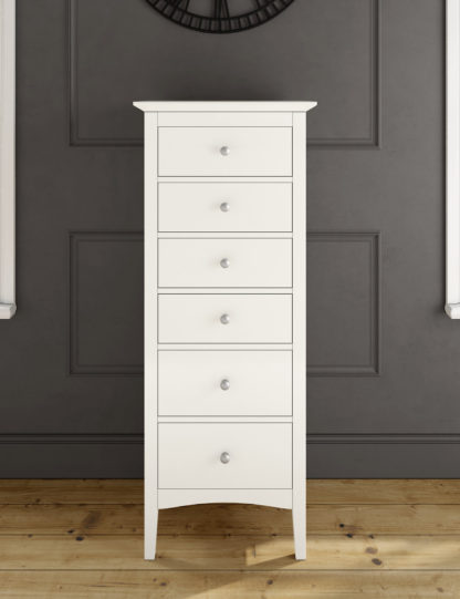An Image of M&S Hastings Tall 6 Drawer Chest