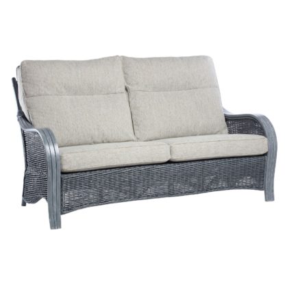 An Image of Turin Grey 3 Seater Suite