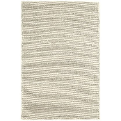 An Image of Flori Woven Rug, Cream