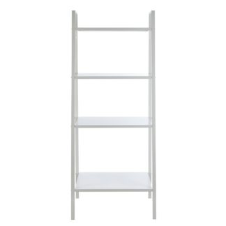 An Image of Ladder Shelving Unit White