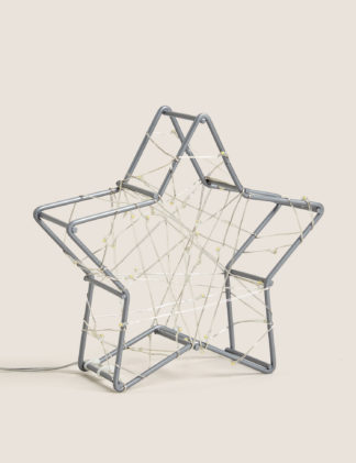 An Image of M&S Large Light Up Star Room Decoration