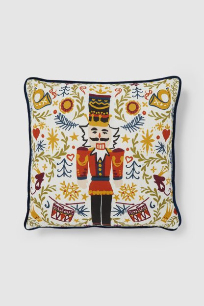 An Image of Christmas Nutcracker Cushion