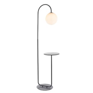 An Image of Arc Floor Lamp, Black