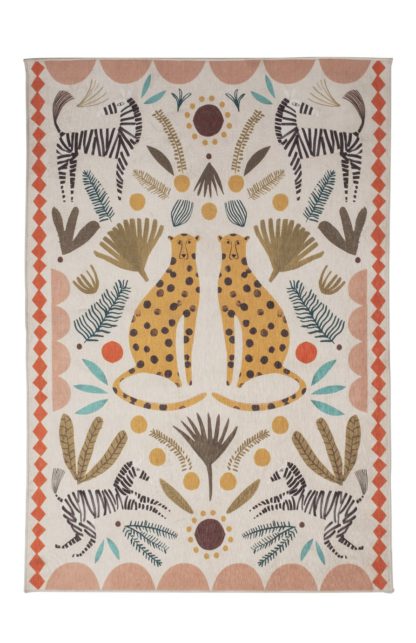 An Image of Habitat Global Cheetah Rug - 120x170cm