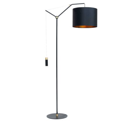 An Image of Black Shade Floor Lamp