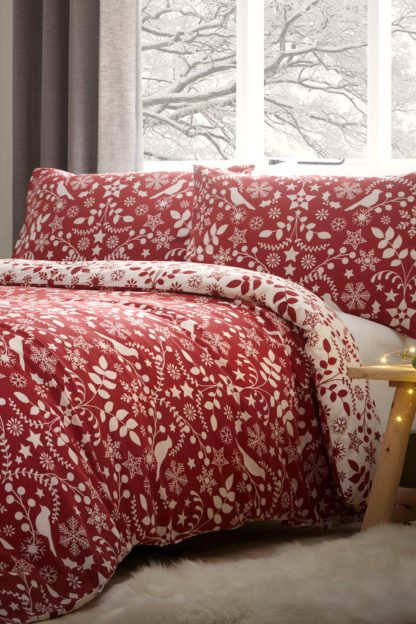 An Image of Brushed Nordic Single Duvet Set