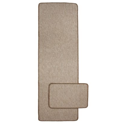 An Image of Primeur Berber Mat and Runner Set - Natural