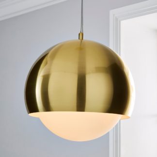 An Image of Lara Ceiling Fitting Brass Gold