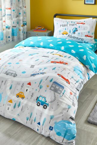 An Image of Little Transport Single Duvet Set