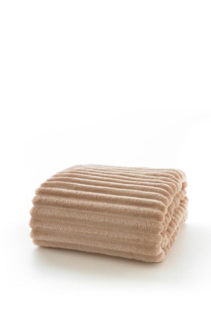 An Image of Radley Rib Fleece Throw