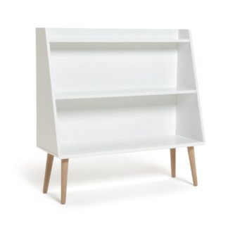 An Image of Habitat Bodie White Bookcase