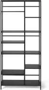 An Image of Munro Shelving Unit, Black