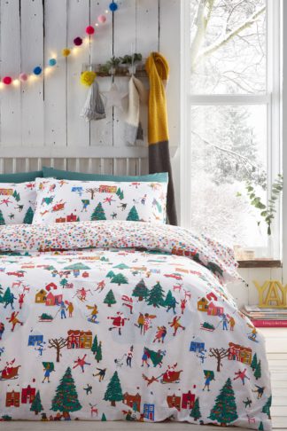 An Image of Christmas Together Super King Duvet Set