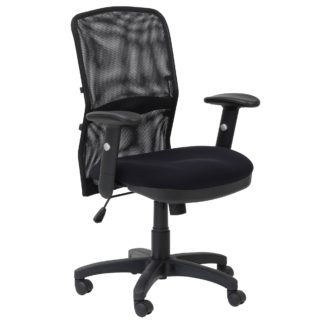An Image of Dakota Ergonomic Office Chair Black