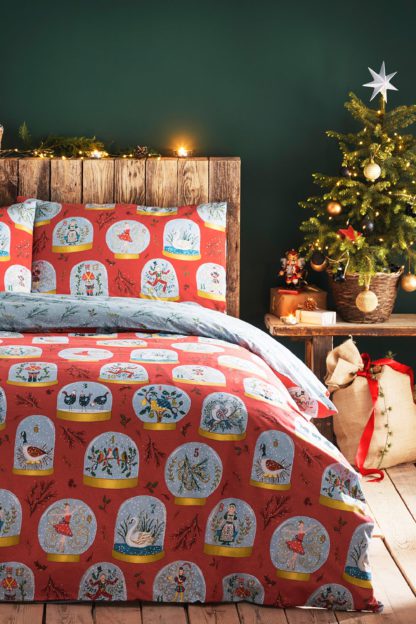 An Image of 12 Days Of Christmas King Duvet Set