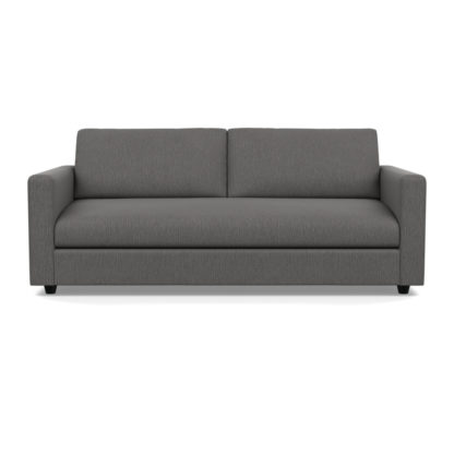 An Image of Heal's Nimbus II 4 Seater Sofa Brushed Cotton Cadet Black Feet