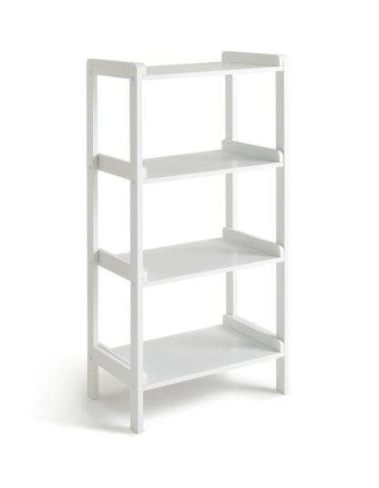 An Image of Argos Home Freestanding 4 Tier Shelving Unit - White