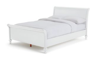 An Image of Habitat Vermont Kingsize Bed Frame - White