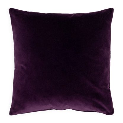 An Image of Heal's Velvet Cushion Ochre 35 x 55cm