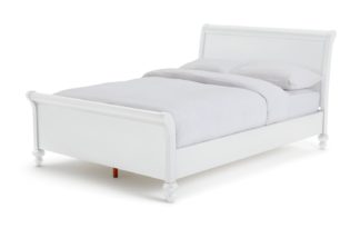 An Image of Habitat Vermont Double Bed Frame - White
