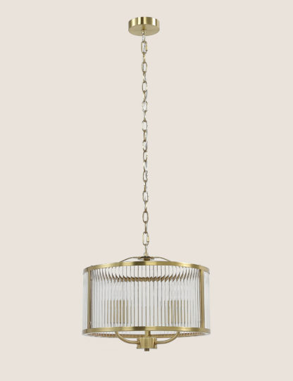 An Image of M&S Monroe Glass Pendant Light