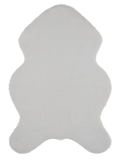 e75735864c022bec50adedc9f12344f15c3c7955f1f80d8dc0ad1e106b10df10.jpg An Image of Habitat Supersoft Faux Fur Shaggy Rug - 60x90cm - Cream