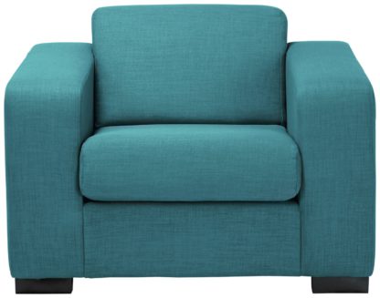 An Image of Argos Home Ava Fabric Armchair - Teal