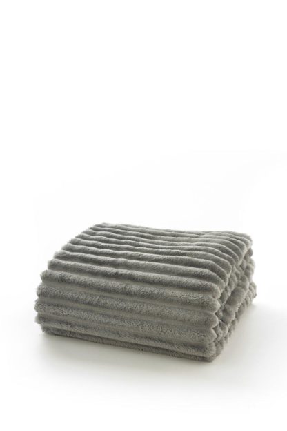 An Image of Radley Rib Fleece Throw