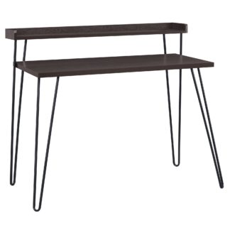 An Image of Haven Riser Desk Brown