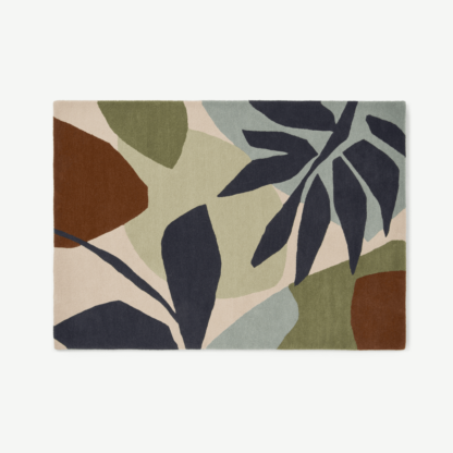 0212471700dd431cf197aebc4347f04c5ac91b773a388364f2833ed7c1c744de-1.png An Image of Humiya Hand-Tufted Wool Rug, Large 160 x 230cm, Multi