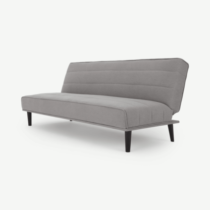 An Image of Kitto Click Clack Sofa Bed, Marshmallow Grey
