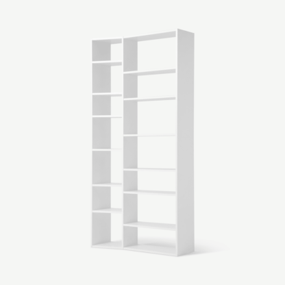 An Image of Ayan Shelving Unit, White