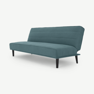 An Image of Kitto Click Clack Sofa Bed, Sherbet Blue