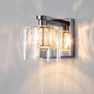 An Image of Vogue Armoury Wall Light Chrome