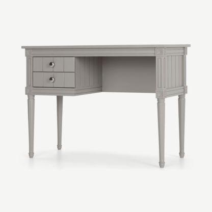 An Image of Bourbon Vintage Compact Desk, Grey