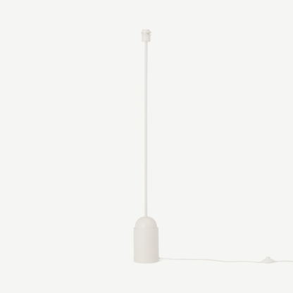 An Image of Maka Floor Lamp Base, Muted Grey