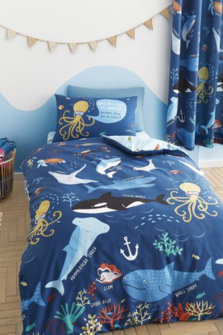 An Image of Ocean Life Single Duvet Set