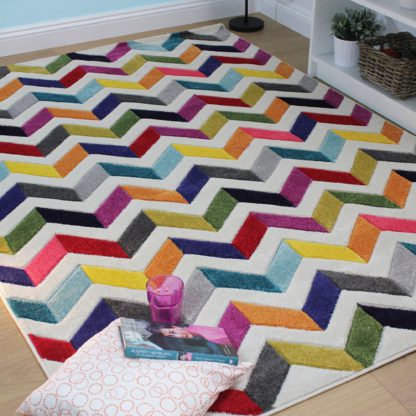 An Image of Spectrum Bolero Rug Multi Coloured