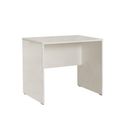 An Image of Lloyd Pascal Narrow Office Desk - White