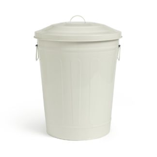 An Image of Habitat 25 litre Waste Bin - Cream