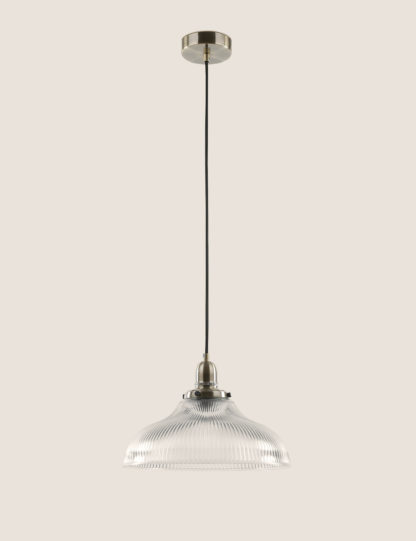 105f8da25d5d849fdec9974a003dfa44f9eb0a3ae23e83bc1936a637cb6c46c8.jpg An Image of M&S Florence Single Pendant Light