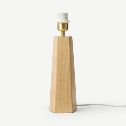 An Image of Zoya Table Lamp Base, Natural