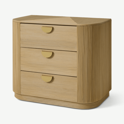 An Image of Azrou Chest of Drawers, Natural Cane