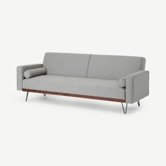An Image of Warner Click Clack Sofa Bed, Moonlight Grey