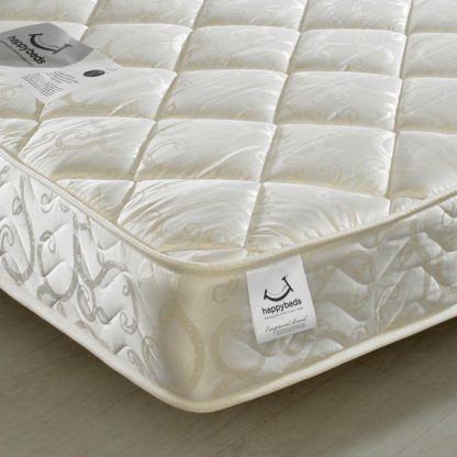 An Image of Eclipse Pocket Sprung 800 Quilted Fabric Mattress - 5ft King Size (150 x 200 cm)