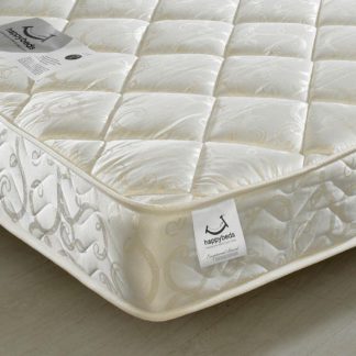 An Image of Eclipse Pocket Sprung 800 Quilted Fabric Mattress - 4ft Small Double (120 x 190 cm)