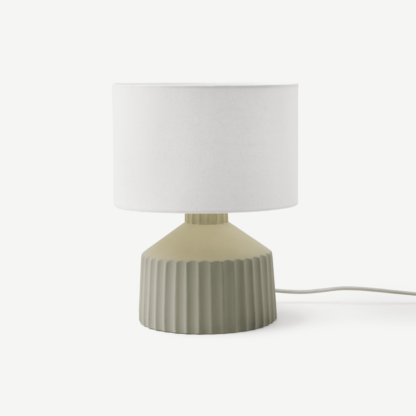 An Image of Kae Table Lamp, Small, Sage