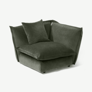 An Image of Fernsby Corner Modular Chair, Spruce Chenille