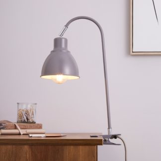 An Image of Galley Clip On Task Lamp Grey
