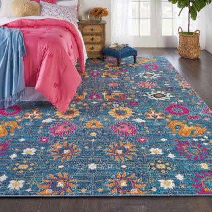 An Image of Denim Passion Rug Blue